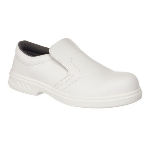 Portwest FW81 Steelite Slip On Safety S2 SR FO antisztatikus munkavédelmi cipő - Fehér