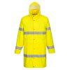 Portwest H442 Hi-Vis vízálló jól láthatósági munkavédelmi esőkabát (100cm) - Narancs