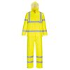 Portwest H448 Hi-Vis Packaway vízálló jól láthatósági munkavédelmi esőruha - Narancs