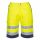 Portwest L043 Hi-Vis jól láthatósági rövidnadrág - Sárga/Navy