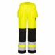 Portwest PW242 Hi-Vis Holster jól láthatósági lengőzsebes munkásnadrág - Sárga-Fekete