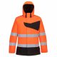 Portwest PW261 Hi-Vis bélelt vízálló jól láthatósági télikabát - Narancs-Fekete