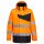 Portwest PW275 Hi-Vis jól láthatósági munkavédelmi softshell kabát - Narancs-Fekete