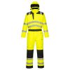 Portwest PW352 Hi-Vis vízálló jól láthatósági munkavédelmi téli overál - Narancs/ Fekete