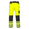 Portwest PW385 Hi-Vis női sztreccs jól láthatósági munkavédelmi nadrág - Narancs/Fekete