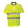 Portwest S171 Hi-Vis Cotton Comfort vasúti jól láthatósági munkavédelmi pólóing - Narancs 