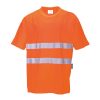 Portwest S172 Hi-Vis Cotton Comfort jól láthatósági munkavédelmi póló - Narancs