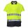 Portwest S174 Hi-Vis Cotton Comfort kéttónusú vasúti jól láthatósági munkavédelmi póló - Sárga/Navy 