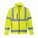 Portwest S428 Hi-Vis vízálló jól láthatósági munkavédelmi softshell dzseki - Sárga