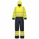 Portwest S485 Hi-Vis bélelt vízálló jól láthatósági munkavédelmi overál - Sárga/Navy