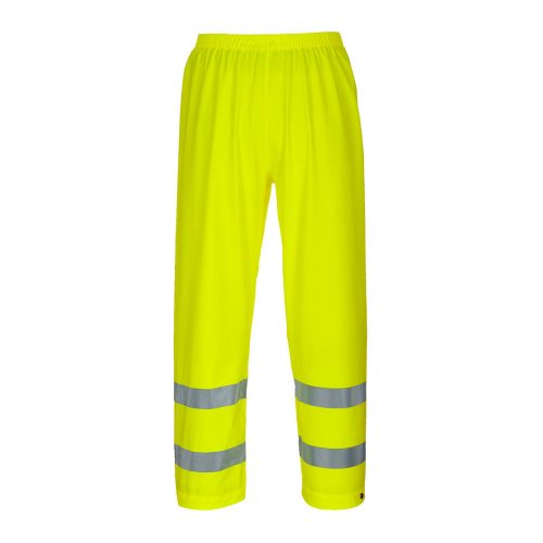 Portwest S493 Sealtex Ultra Hi-Vis vízálló jól láthatósági munkavédelmi nadrág - Sárga