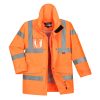 Portwest S590 Hi-Vis Extreme vízálló jól láthatósági munkavédelmi esőkabát - Narancs