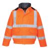 Portwest S773 Bizflame Rain Hi-Vis Antistatic FR antisztatikus vízálló jól láthatósági munkavédelmi kabát - Narancs