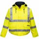 Portwest S773 Bizflame Rain Hi-Vis Antistatic FR antisztatikus vízálló jól láthatósági munkavédelmi kabát - Sárga