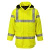 Portwest S774 Bizflame Rain Hi-Vis Multi Lite antisztatikus vízálló jól láthatósági munkavédelmi kabát - Narancs