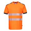 Portwest T181 Hi-Vis jól láthatósági póló - Narancs/Fekete