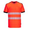 Portwest T181 Hi-Vis jól láthatósági póló - Narancs/Fekete