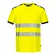 Portwest T181 Hi-Vis jól láthatósági póló - Sárga/Szürke