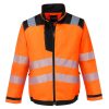 Portwest T500 Hi-Vis Texpel bevonatú jól láthatósági munkavédelmi kabát - Narancs/Fekete 