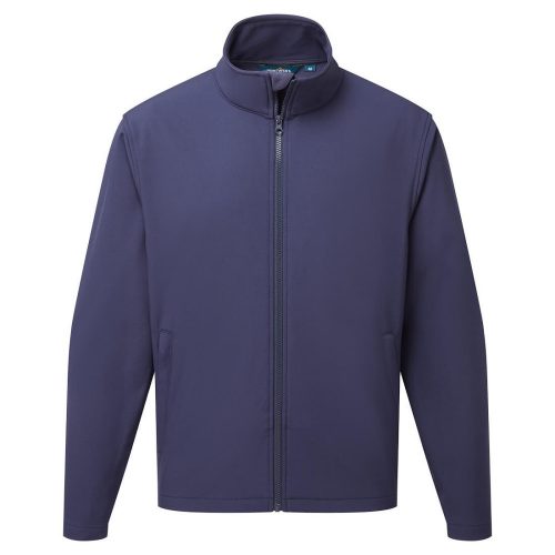 Portwest TK20 Print & Promo vízálló férfi munkavédelmi softshell kabát - Navy