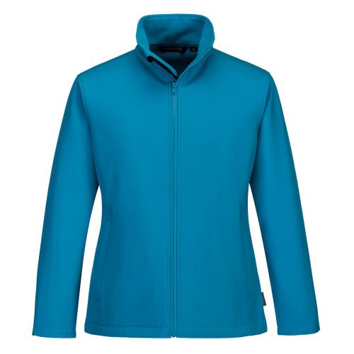 Portwest TK21 Print & Promo vízálló női munkavédelmi softshell kabát - Aqua