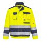 Portwest TX50 Hi-Vis Lille Texpel bevonatú jól láthatósági munkavédelmi kabát - Sárga/Navy 