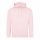 Just Hoods AWJH001 College pamut kapucnis pulóver - Baby Pink