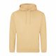 Just Hoods AWJH001 College pamut kapucnis pulóver - Desert Sand  