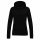 Just Hoods AWJH001F College női pamut kapucnis pulóver - Deep Black