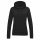 Just Hoods AWJH001F College női pamut kapucnis pulóver - Jet Black