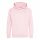 Just Hoods AWJH001J gyerek pamut kapucnis pulóver - Baby Pink