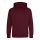 Just Hoods AWJH001J gyerek pamut kapucnis pulóver - Burgundy