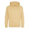 Just Hoods AWJH001J gyerek pamut kapucnis pulóver - Desert Sand