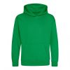 Just Hoods AWJH001J gyerek pamut kapucnis pulóver - Kelly Green