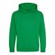 Just Hoods AWJH001J gyerek pamut kapucnis pulóver - Kelly Green