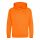 Just Hoods AWJH001J gyerek pamut kapucnis pulóver - Orange Crush