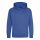 Just Hoods AWJH001J gyerek pamut kapucnis pulóver - Royal Blue