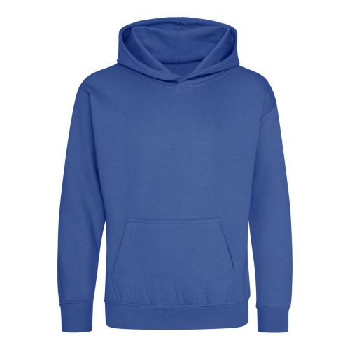 Just Hoods AWJH001J gyerek pamut kapucnis pulóver - Royal Blue