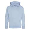 Just Hoods AWJH001J gyerek pamut kapucnis pulóver - Sky Blue