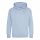 Just Hoods AWJH001J gyerek pamut kapucnis pulóver - Sky Blue