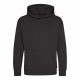 Just Hoods AWJH001J gyerek pamut kapucnis pulóver - Storm Grey