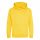 Just Hoods AWJH001J gyerek pamut kapucnis pulóver - Sun Yellow