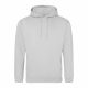 Just Hoods AWJH001 College pamut kapucnis pulóver - Moondust Grey  