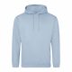 Just Hoods AWJH001 College pamut kapucnis pulóver - Sky Blue  