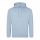 Just Hoods AWJH001 College pamut kapucnis pulóver - Sky Blue  