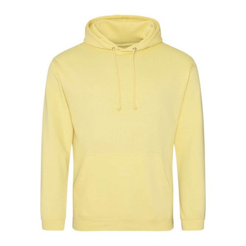 Just Hoods AWJH001 College pamut kapucnis pulóver - Sherbet Lemon  