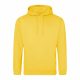 Just Hoods AWJH001 College pamut kapucnis pulóver - Sun Yellow  