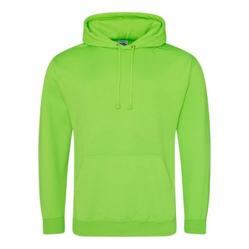 Just Hoods AWJH004 Electric kapucnis pulóver - Electric Green