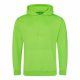 Just Hoods AWJH004 Electric kapucnis pulóver - Electric Green