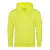 Just Hoods AWJH004 Electric kapucnis pulóver - Electric Yellow